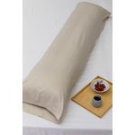 MEHALLA Long Pillowcase Set - Satin - King - Light Grey +(2pc)