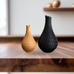 Generic فازة شبكية بتصميم هندسي – مطبوعة 3D بخامة PLA للديكور - image 6