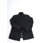 basic wool winter long sleeves coat for men-dark grey-m