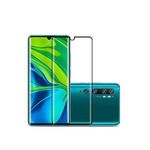 واقي شاشة زجاجي منحني بالكامل لهاتف Xiaomi Mi Note 10