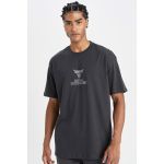 product_image_name-Defacto-Man Crew Neck Boxy Fit Short Sleeve T-Shirt - Anthra-1