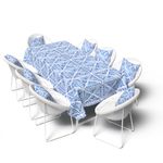 ART MOOD - GLAM - TABLECLOTH 140 CM * 300 CM -WATERPROOF