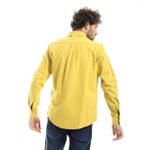 product_image_name-Andora-Casual Dark Yellow Long Sleeve Shirt-3