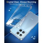 product_image_name-Generic-جراب حماية لموبايل هونر X7D شفاف ناعم من البولي يوريثين الحراري والسيليكون ممتص للصدمات بزاوية معززة وحماية كاملة للكاميرا -3