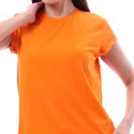 product_image_name-Andora-تي شيرت نسائي من أندورا بلون برتقالي بكمين نصفين-3