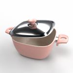 product_image_name-TOP CHEF- حلة  مربع مقاس 28 روز-2