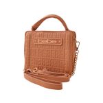 product_image_name-Bebe-Tan 2-in-1 Square Bag with Detachable Pouch-1