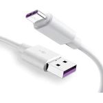 SuperCharge Cable, Very Fast Mobile Cable, compatible With SuperCharge Charger (White 5A(45W))