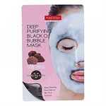 product_image_name-Pure Derm-Deep Purifying O2 Bubble Volcanic Mask Sheet - Black  - 1 Pcs-1
