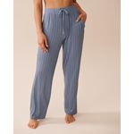 product_image_name-La Vie En Rose-Striped Soft Jersey Pajama Pants-3