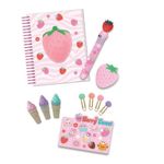 product_image_name-Hot Focus-المذكرة بتصميم الفراولة اللينة مع الأكسسوارات المتعددة - 253SB-2