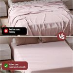 Generic طقم حامل ملاءة سرير مكون من 4 قطع - image 3