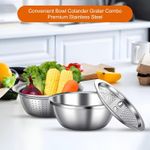 product_image_name-Generic-مبشرة تحضير الطعام - مبشرة من الفولاذ المقاوم للصدأ متعددة الاستخدامات بتصميم 3 في 1 مع سلة تصريف، تجعل المهام في المطبخ أسهل والتنظيف بسيط.-7