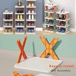 product_image_name-Generic-5-tier shoe rack, easy-to-store shoe organizer, long vertical shelf on the edge, easy to assemble, space-saving (multiple colors)-3