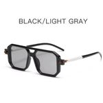 product_image_name-Generic-نظارات طبية مربعة الشكل، إطار أسود بأذرع بيضاء، تصميم عصري-1