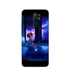 جراب هاتف مطبوع من السيليكون AX متوافق مع Xiaomi Mi Note 8 Pro