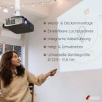 product_image_name-Schwaiger-9468 Projector Wall Mount Ceiling Mount Universal Bracket Rotatable Max. 20 kg White-2