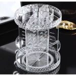product_image_name-Generic-منظم مكياج دوّار 360 درجة من 3 طبقات – تخزين كبير السعة لمستحضرات التجميل والعطور الأكريليكية – جوميا مصر.-1