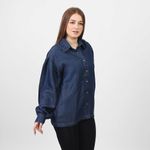 product_image_name-Menta By Coctail-قميص جينز مينا من كوكتيل - 5637 - الأزرق الداكن-4