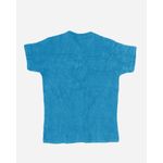 product_image_name-T Box-تي شيرت تي بوكس بكم نصف مضغوط بلون أزرق-2