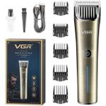 product_image_name-VGR-VGR  مجموعة ماكينة حلاقة الشعر V-669 بغلاف معدني سلسلة صالون لتحديد قصات لاسلكية بمحرك مزدوج ،و وضع تربوو  وشفرة على شكل T للرجال من في جي ار  مدة التشغيل: 200 دقيقة بطارية ليثيوم ايون 2000 مللي امبير الساعة-1