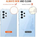 product_image_name-Ivoler-جراب لهاتف سامسونج جالاكسي A13 5G-A04S مع 3 قطع واقي شاشة من الزجاج المقوى، جراب حماية شفاف مقاوم للصدمات من السيليكون، غطاء حماية شفاف رقيق وناعم من مادة TPU-6