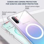 product_image_name-Generic-Clear Magnetic Phone Case for Samsung Galaxy Note 10, MagSafe Compatible Shockproof TPU Protection-5