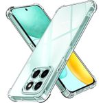 جراب عالي الجودة مقاوم للصدمات يحمي بالكامل لهاتف Honor X6c - شفاف