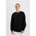 product_image_name-Defacto-Female Back to School Oversize Fit Thick Sweatshirt-4