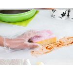 product_image_name-Generic-قفازات بلاستيك للاستعمال مرة واحدة – 100 قطعة شفافة للاستخدام في المطبخ والتنظيف وتحضير الطعام-5