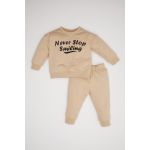 product_image_name-Defacto-Baby Boy Bike Neck Regular Fit Knitted Set - Beige-1