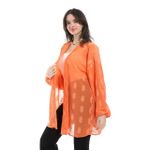 product_image_name-Andora-Open Front Cardigan For Summer - Orange-2