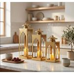 product_image_name-Generic-طقم فوانيس رمضانية ذهبية من الستانلس ستيل – 3 قطع بأحجام مختلفة – حوامل شموع مزخرفة بتصميم عربي أنيق – مقاومة للصدأ – مناسبة للاستخدام الداخلي والخارجي وديكور المنزل والحدائق والبلكونات في رمضان والمناسبات-2