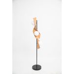 Kandil لمبادير جناح صاج 150 سم 3 كلوب كرة كود 5684 رش اكسيدية نحاسى 1338 * اسود مط بالكلوبات