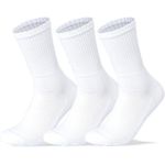 product_image_name-Generic-جوارب قطنية طويلة، شراب ابيض ساة ، خامة مريحة ومثالية ليوم طويل ، عدد 3 شراب-1