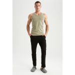 product_image_name-Defacto-Man Regular Fit Knitted Bottoms - Black-2