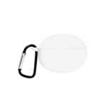 جراب حماية سيليكون لسماعة هواوي فريبودز 5 اي - ابيض