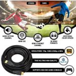 product_image_name-Generic-كابل HDMI v1.4 بطول 30 م  سلك طويل عالي السرعة مع إيثرنت ايه ار سي ثلاثي الابعاد  FHD 1080 بيكسل ون سكاي HD للتلفزيون واللاب توب والكمبيوتر وشاشة سي سي تي في  مطلي بالذهب والأسود-3
