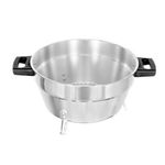 product_image_name-Eldahan-مصفاة طعام بأرجل-ألمونيوم أصلية 100% من الدهان بمقبض بكاليت، 28 سم-1