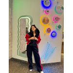 product_image_name-Generic-بدلة نسائيه مكونة من قطعتين لون اسود واحمر خامة عالية الجودة -3