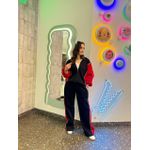 product_image_name-Generic-بدلة نسائيه مكونة من قطعتين لون اسود واحمر خامة عالية الجودة -4