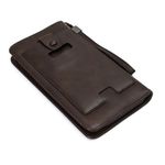 product_image_name-Generic-محفظة هاند رجالي لون بني من كانجرو بجيب خارجي للموبايل-3