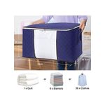 Foldable Storage Clothes Bag, Pack Of 4, 84L