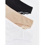 product_image_name-LC Waikiki-Lace Detail Brazilian Knickers 3-Pack-4