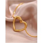 product_image_name-Generic-سلسلة استالستيل على شكل قلب مفرغ + حرف K المقاوم للصدأ-3