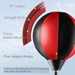product_image_name-Pro-مجموعة ملاكمة للأطفال مع كيس اللكم، قفازات، حامل قابل للتعديل وكرة ارتدادية - للأولاد والبنات من عمر 3 إلى 10 سنوات-2