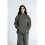 Oversized Hoodie - Dark Olive