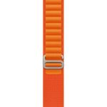product_image_name-Generic-حلقة ألباين لساعة أبل 44/45 مم من النايلون المنسوج مع حزام رياضي على شكل حرف G سلسلة 4/5/6/7/8 - برتقالي-3
