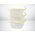 Max Plast Fridge Case 3/3 18x18x9 Yellow