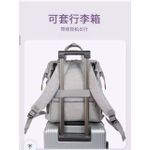 product_image_name-General-حقيبة ظهر للحفاضات 3 في 1 للأم - حقيبة حفاضات قابلة للتحويل لأسرّة الأطفال ومحطة التغيير، مقاومة للماء بجيوب حرارية ومنفذ شحن USB أسود-2